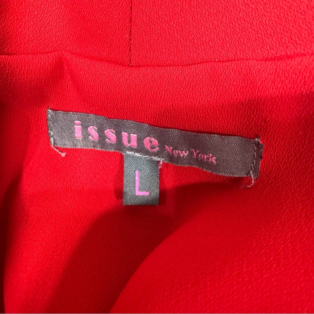 New Issue New York Red Ruffle Jacket - Picture 5 of 5